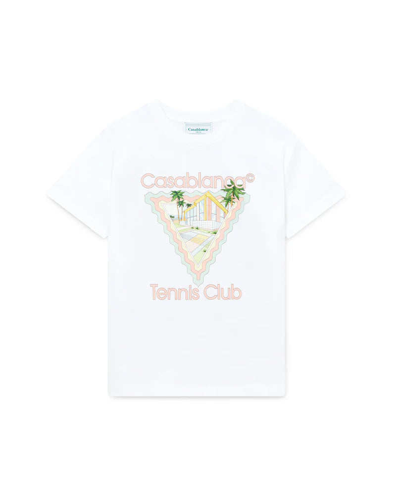 Tee-shirt Casablanca Tennis Club Icon Pink